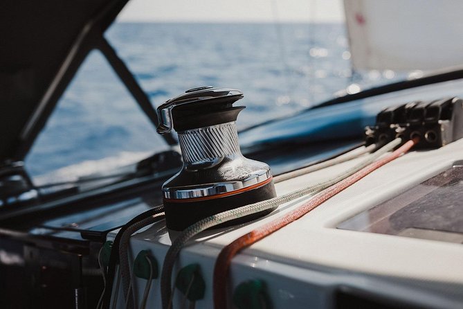 Santorini Caldera Private Sailing Boat Cruise - Thirassia for clear water and a slower pace