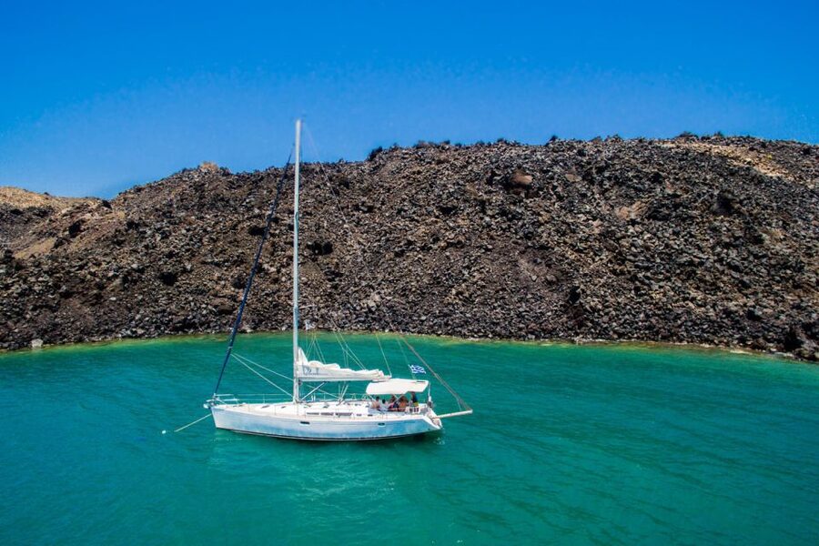 Santorini Caldera: Sunset Sailing Cruise with Meal - Who should book this cruise?