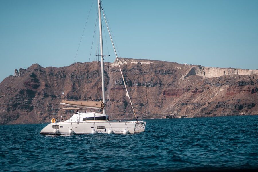 Santorini: Catamaran Caldera Cruise with Meal and Drinks - The volcanic hot springs and what they are really like