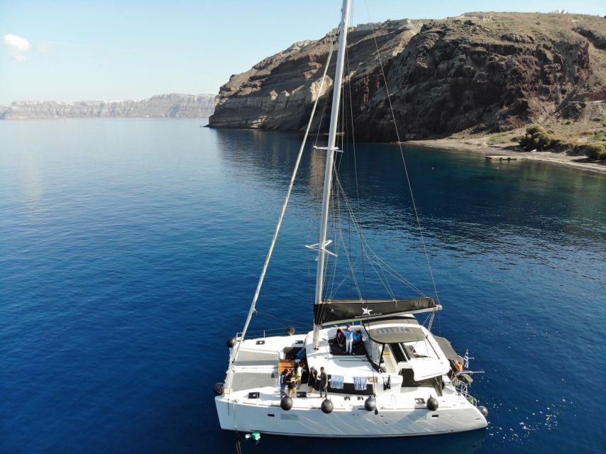 Santorini: Catamaran Cruise with Meal & Open Bar - What the $116 price really includes
