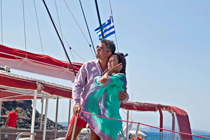 Santorini Cruise on Catamaran with BBQ & Open Bar - What the $132.45 price really covers