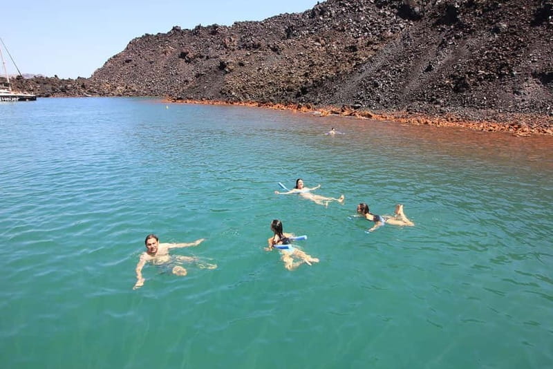 Santorini: Luxury Catamaran Cruise with Lunch, BBQ & Drinks - What the $129 price really includes