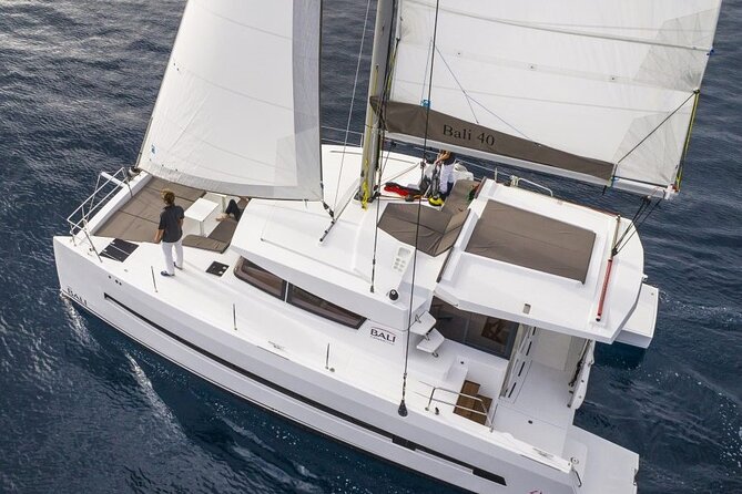 Santorini Luxury Catamaran Private Cruise - Why the sea is the right place to see Santorini