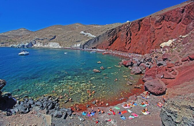 Santorini: Motor Yacht Sunset Cruise with 5-Course Dinner - At a glance: what matters most