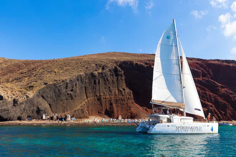 Santorini: Sailing Catamaran Cruise with BBQ and Drinks - Why sailing shows you a different Santorini