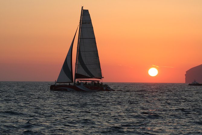 Santorini Sailing Dream Catcher with BBQ Lunch and Drinks - The crew sets the tone