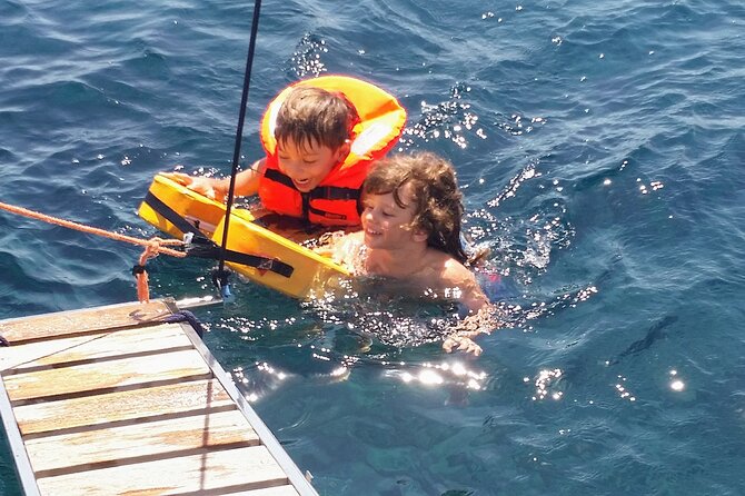 Santorini Semi-private Morning or Sunset Volcano Sailing Tour - A five-hour view of Santorini from the sea