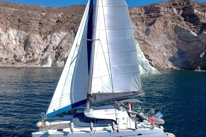 Santorini Sunset:Private All-In Catamaran Cruise (Food&Drinks) - Is $622 a good value?