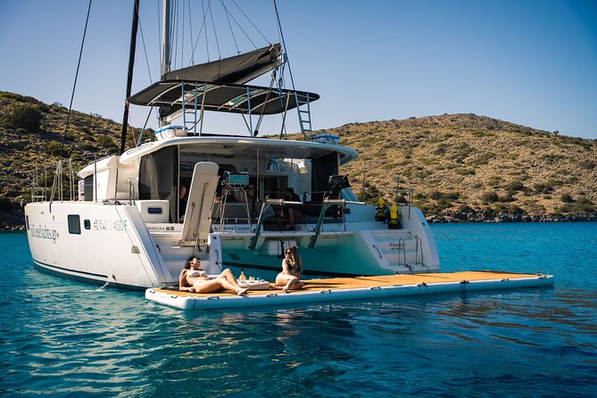 Semi-private Sailing trip with Lunch and Water Toys - What the catamaran layout means for your comfort