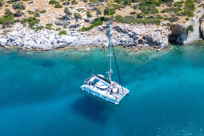 Sithonia: Catamaran Day Cruise – Explore Hidden Gems! - Kelifos, the first major stop