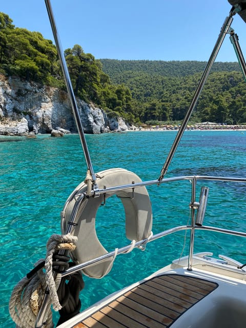 Skiathos: day sailing trip with swim stops and lunch - Booking, meeting point, and cancellation