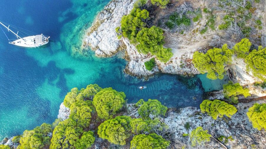Skiathos: Full-Day Sailing Cruise with Lunch - Key points at a glance