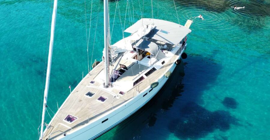 Skiathos: Full-Day Sailing Cruise with Lunch - Tsougria: the first taste of clear water