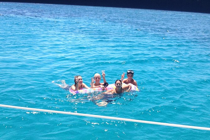 Sunset Sail Cruise to Rhenia, Mykonos Beach Safari, Dinner&Drinks - Greek food and drinks served on board