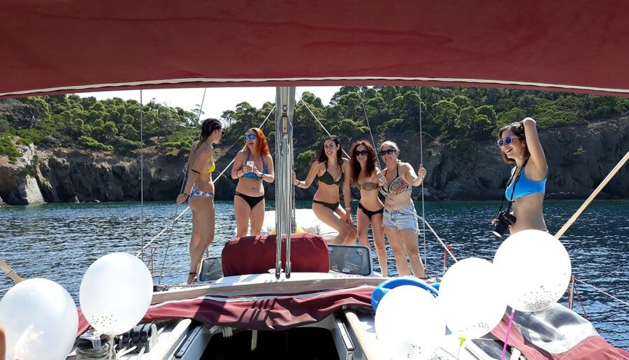 Sunset Sailing Cruise in Halkidiki - Sailing toward Kassandra and Sithonia