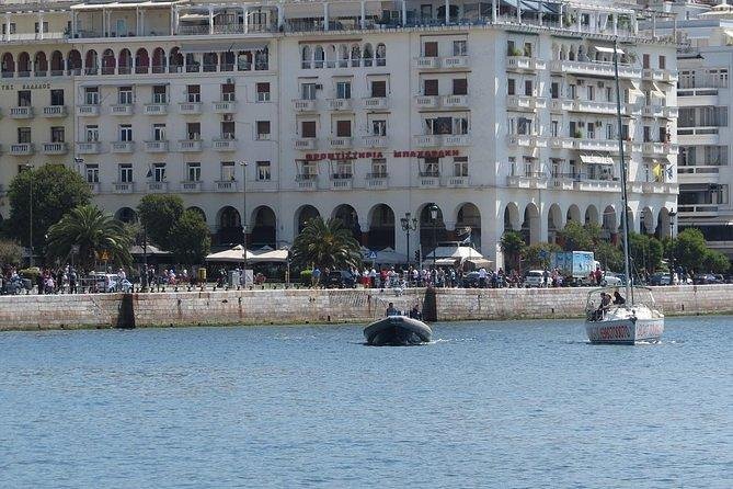 Thessaloniki Port waterfront Sailing boat tour - Thessaloniki looks different from the Thermaic Gulf